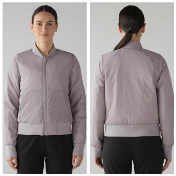 Lululemon Non-Stop Reversible Bomber Jacket Size 4 - Picture 8 of 8